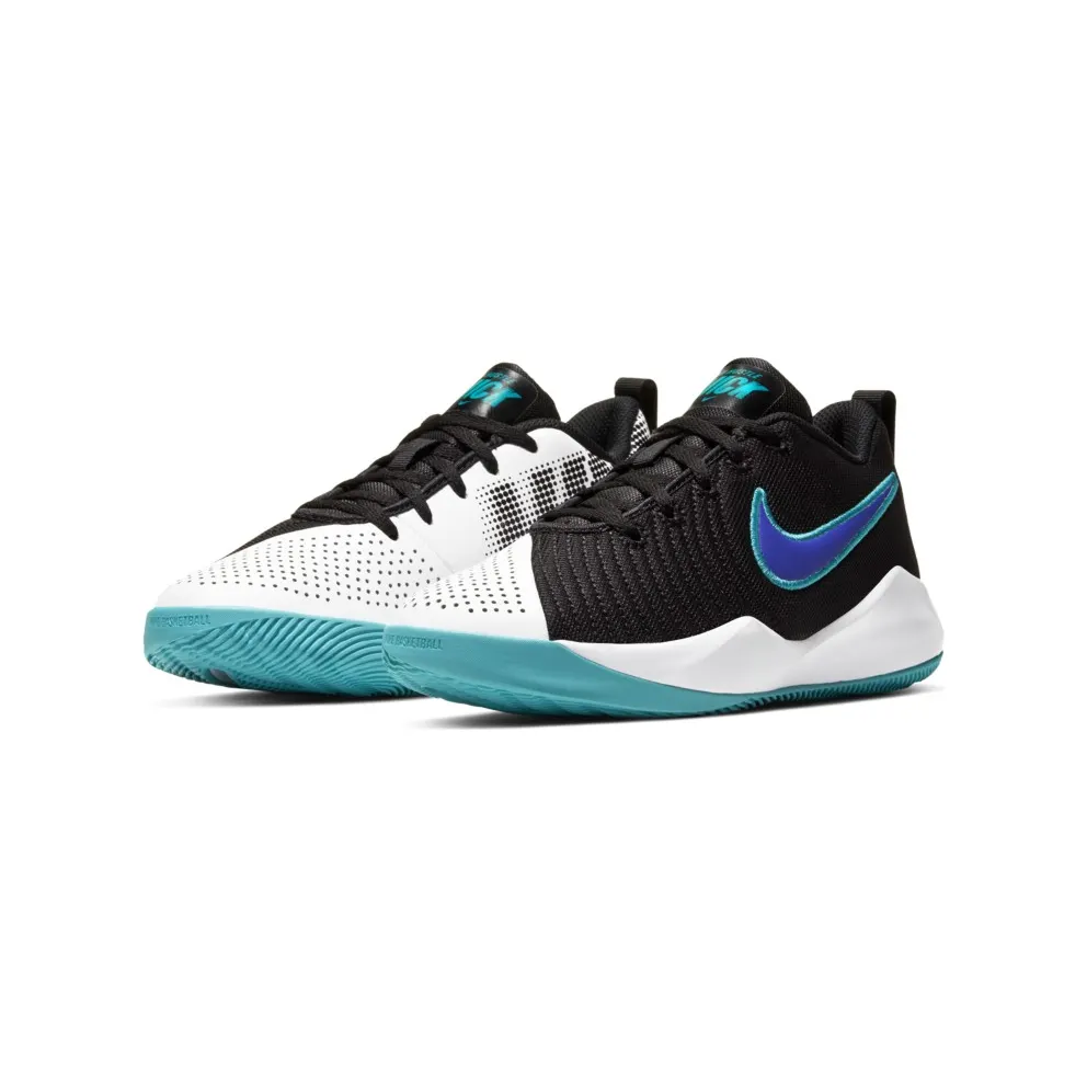 Nike Team Hustle Quick 2 Black Oracle Aqua (GS) Black/Oracle Aqua/White (AT5298-009)