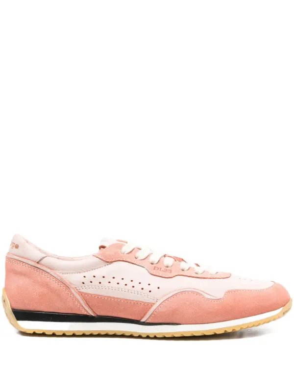 LEMARGO Suède-leren with geperforeerde details – Pink (IB01F)