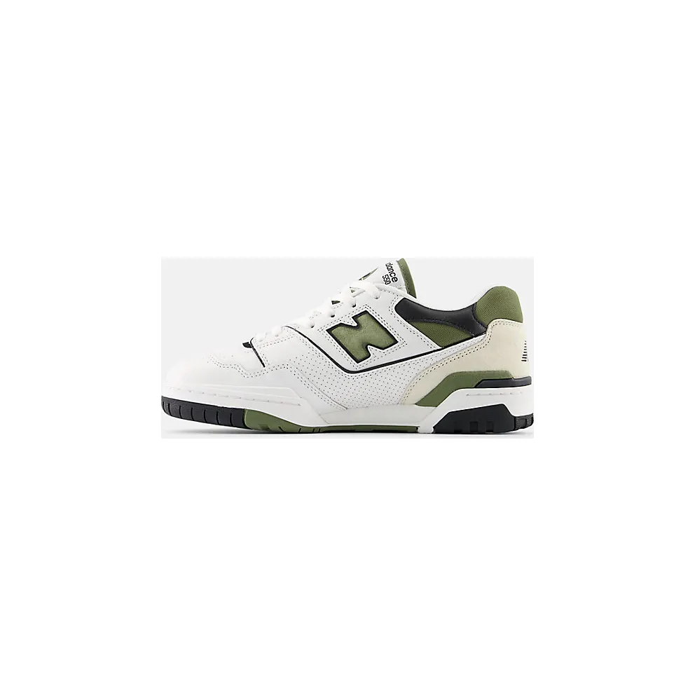 New Balance 550 “White / Dark Olivine” (BB550DOB)