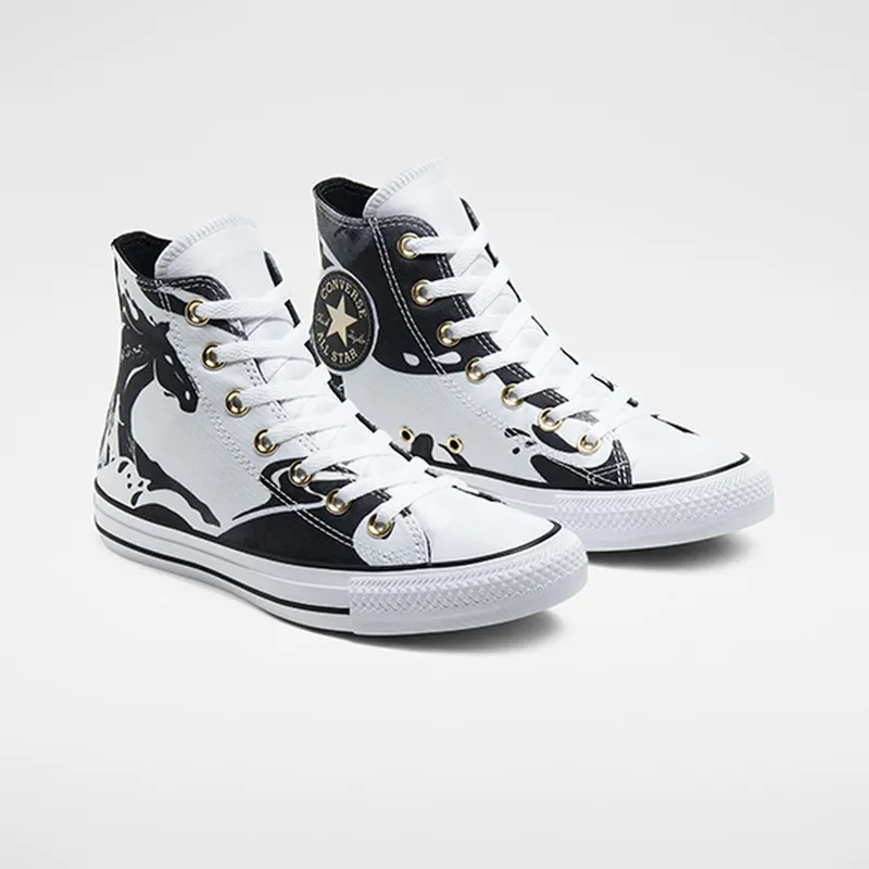Converse Chuck Taylor All Star Hi Frozen 2 White Black (167358C)