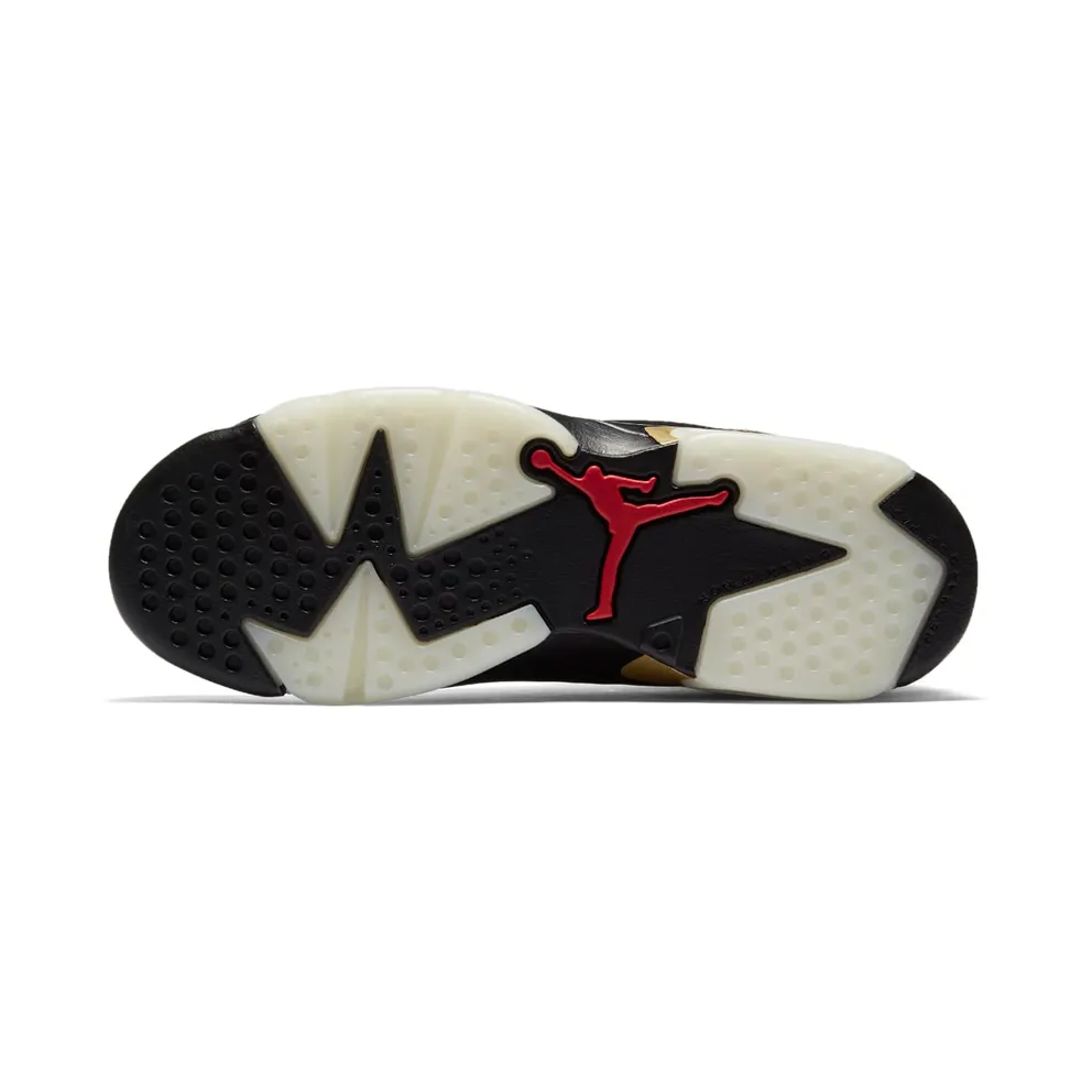 Jordan 6 Retro Chinese New Year 2018 (GS) Black/Metallic Gold-Multi-Color (AA2495-021)