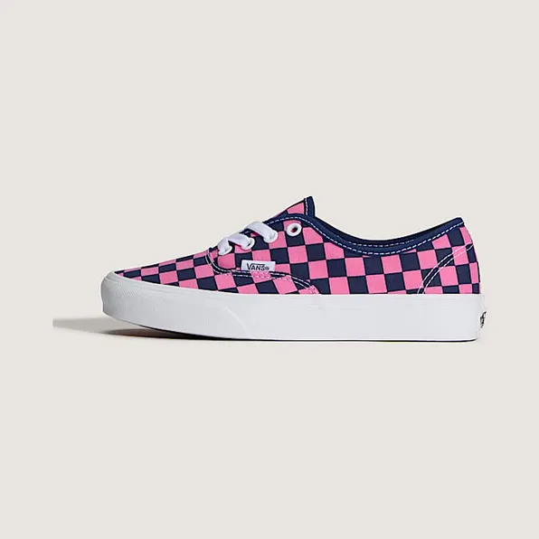 Vans Authentic Checkerboard Deep Indigo Blue Fizz Pink (VN000EAD1VZ)