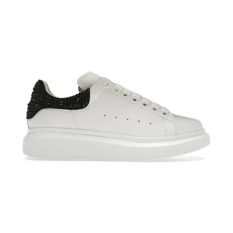 Alexander McQueen Oversized White Black Crystals (666407WIA4Z9581)