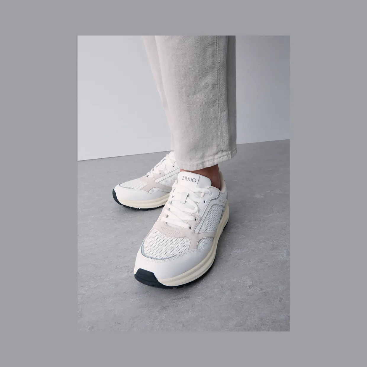 Liu Jo Blanc Et Gris (7B6007PX87401111)