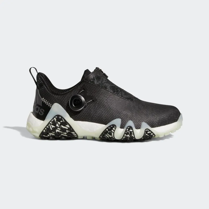 Adidas Codechaos 22 BOA Spikeless Core Black / Linen Green / Dark Silver Metallic (GX3942)