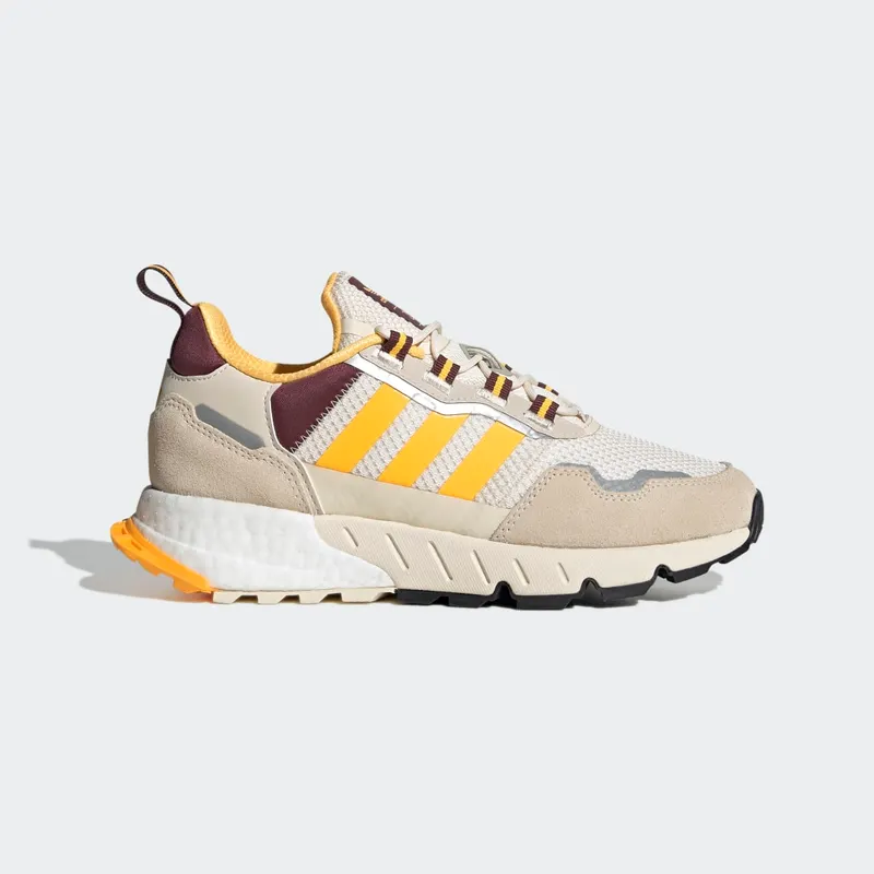 adidas ZX 1K Boost Wonder White / Solar Gold / Victory Crimson (H00442)
