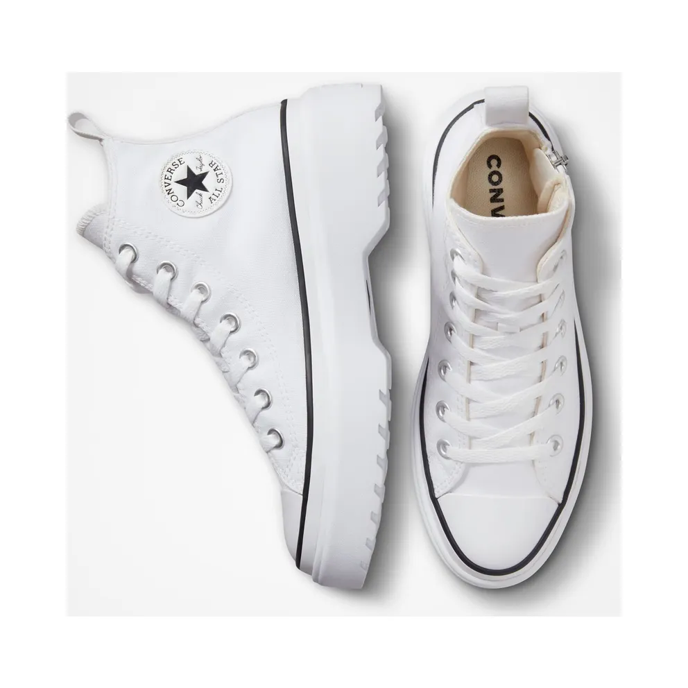 Converse Chuck Taylor All Star Lugged Lift Platform Canvas White/White/Black