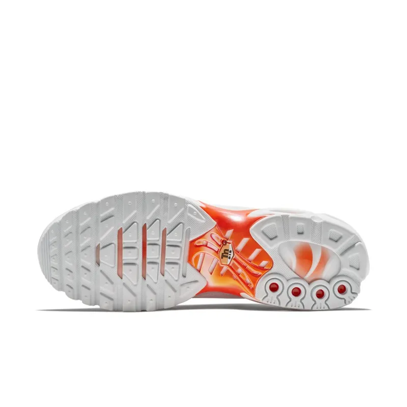 Nike Mercurial TN White White/Metallic Silver-Total Orange (AQ1088-100)