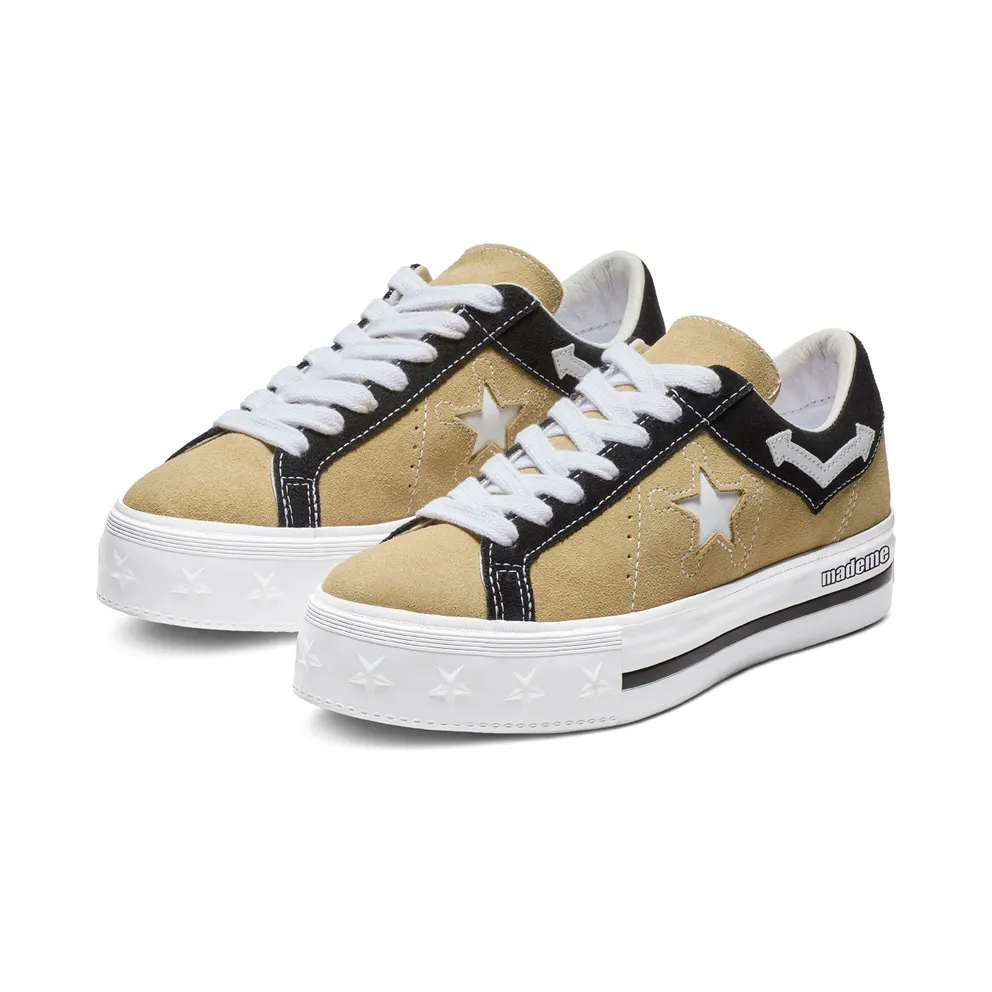 Converse One Star Platform Low MadeMe Brown (W) Brown (563731C)