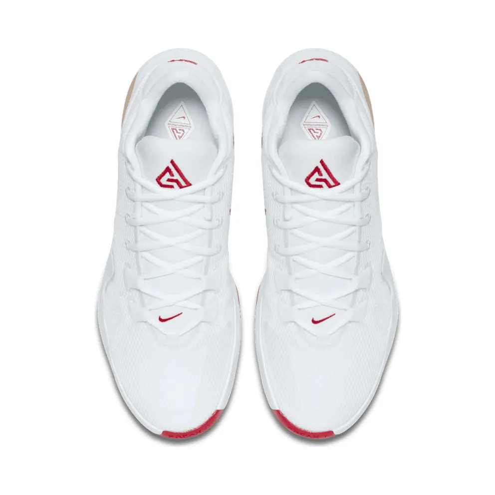 Nike Zoom Freak 1 Roses White/Metallic Gold-University Red (BQ5422-100)