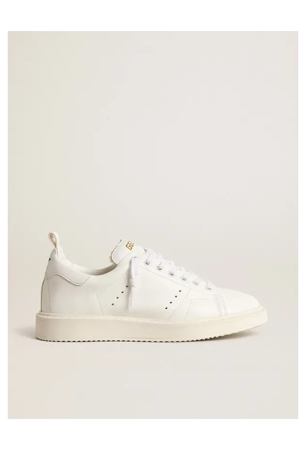 Golden Goose Men’S Bio-Based Starter With White Star And Heel Tab (GMF00127.F003949.10100)