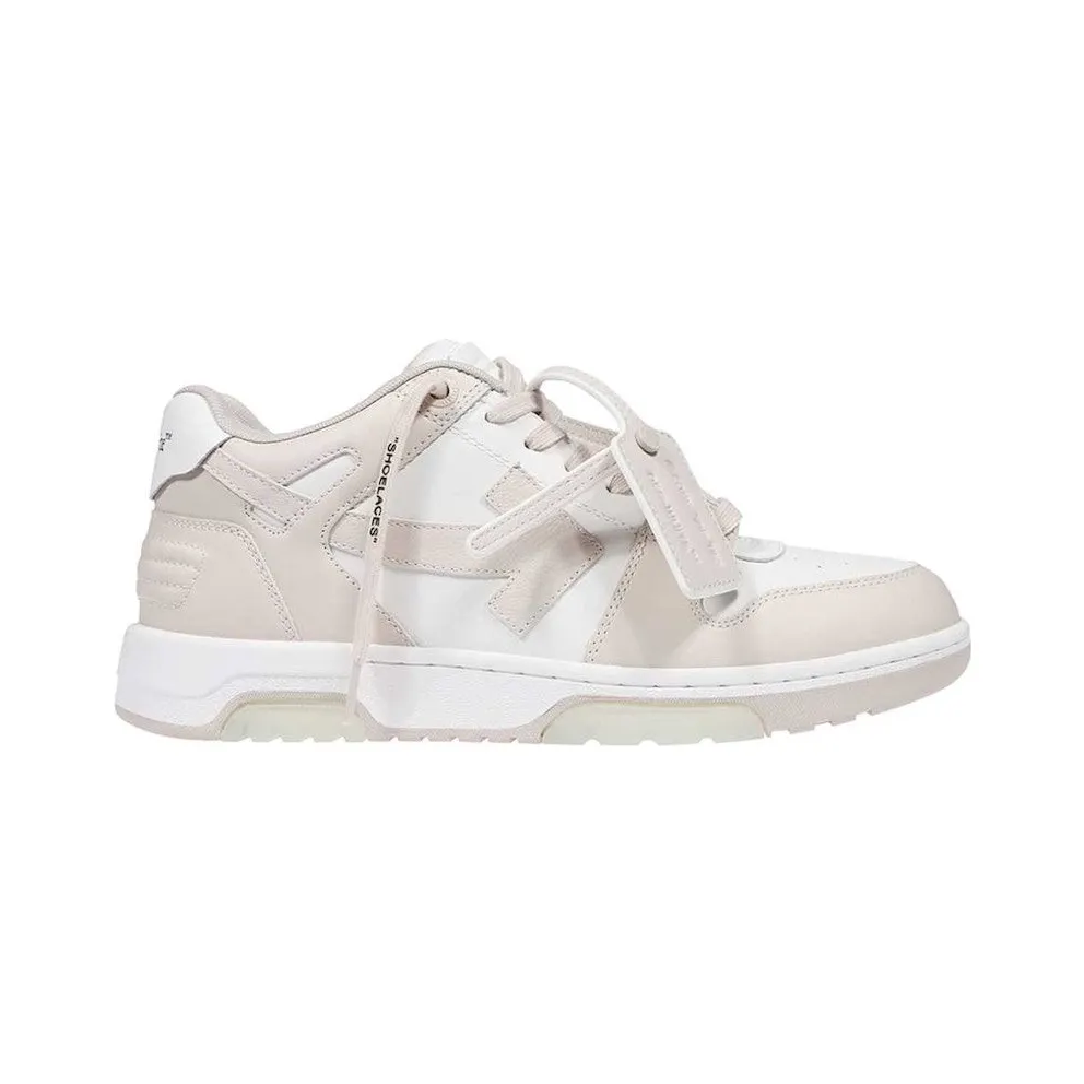 Off-White Out Of Office Calf Leather White Beige (OMIA189C99-LEA007-0161)