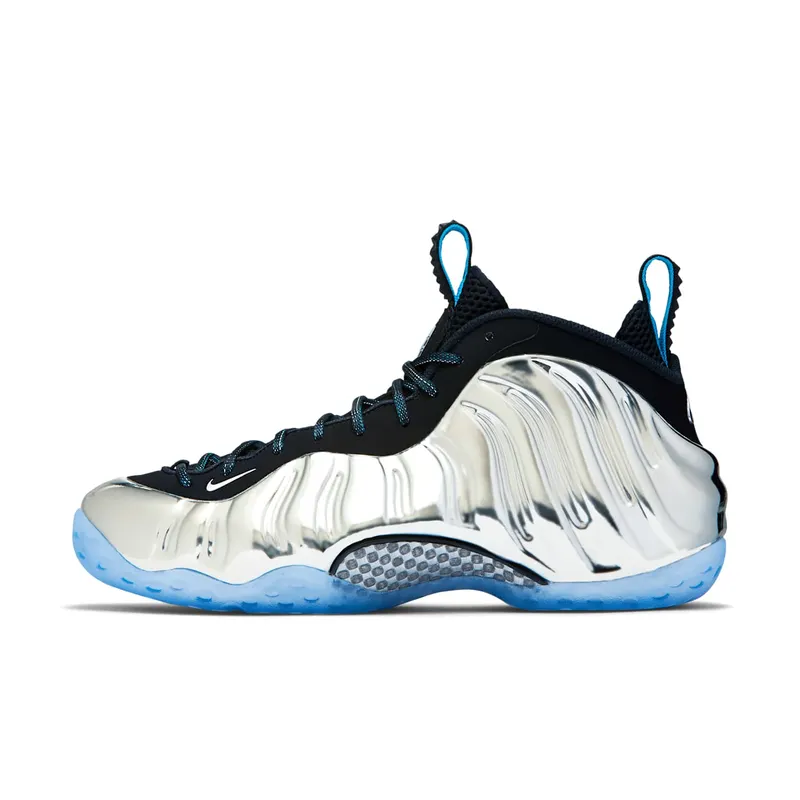 Nike Air Foamposite One Chromeposite Metallic Silver/Metallic Silver-Black (744306-001)
