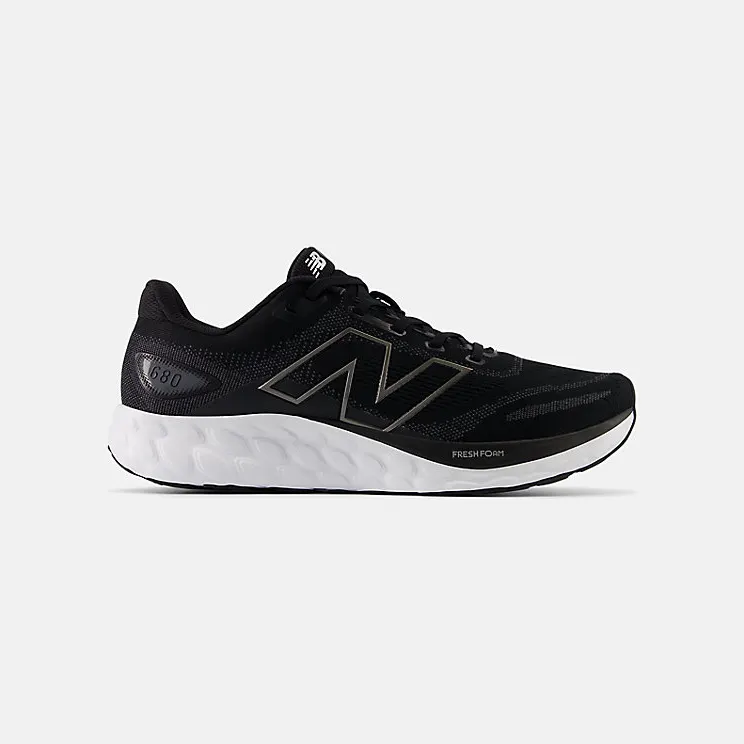 New Balance Fresh Foam 680v8 Black Magnet Black Metallic (M680LK8)
