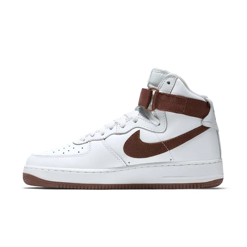Nike Air Force 1 Hi Retro Qs Summit White/Chocolate Summit White/Chocolate (743546-102)