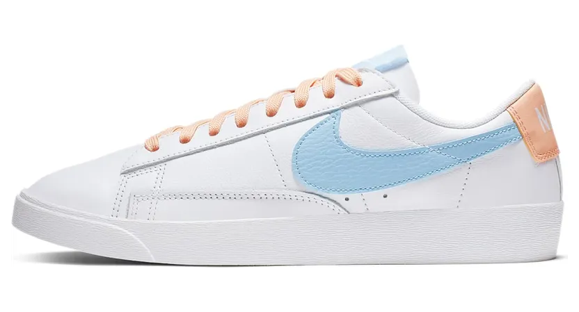 Nike Blazer Low LE “White / Sunset Haze / Psychic Blue” (AV9370-104)