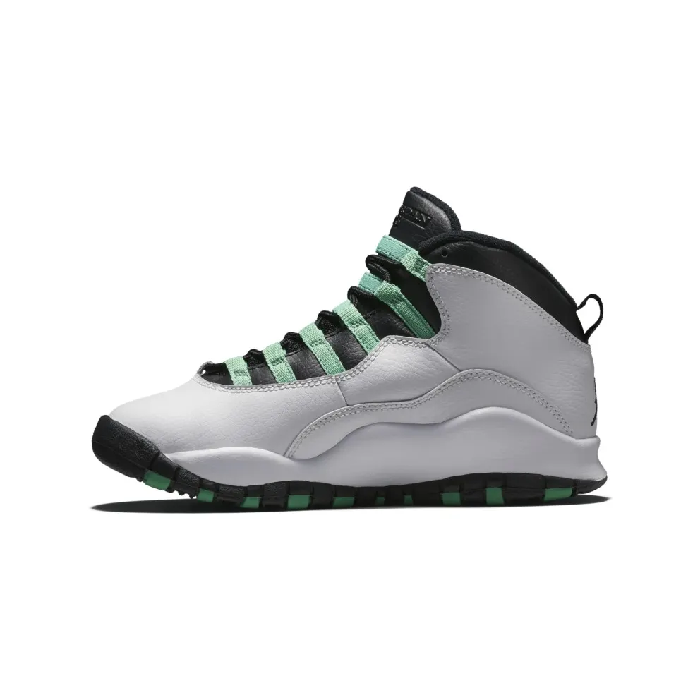 Jordan 10 Retro Green (GS) White/Green-Black-Infrared 23 (705180-118)
