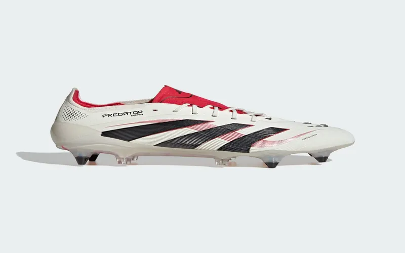 adidas Predator Elite SG Off White Core Black Pure Ruby (JR2604)