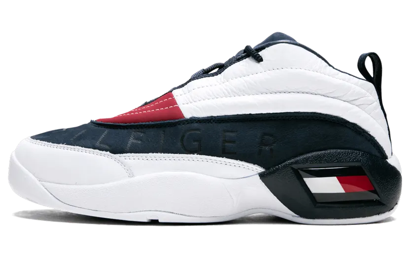 Tommy Hilfiger Skew Lux Basketball Sneaker Kith White