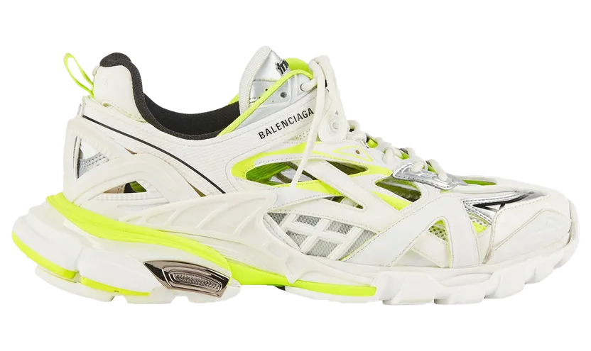 Balenciaga Track.2 White Fluo Yellow (W) (568615W2GN39073)