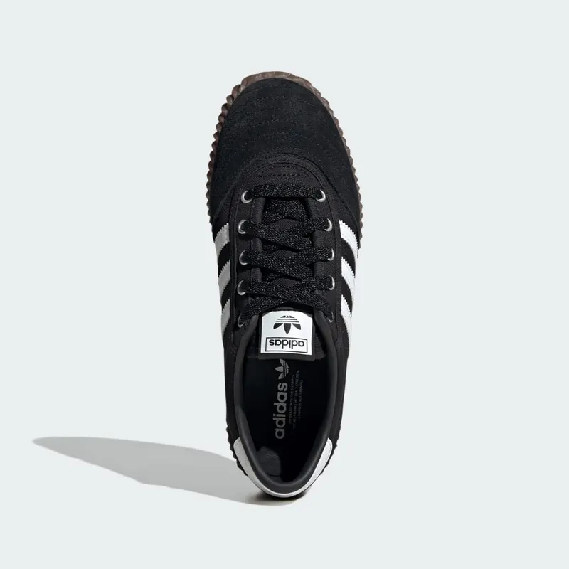 Adidas Volley Plimsoll Sneakers Core Black / Cloud White / Gum (JR6016)