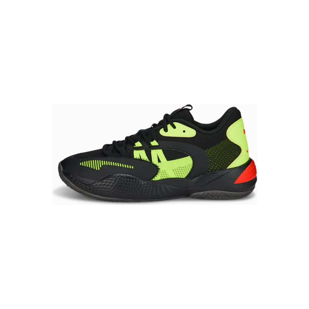 Men’s PUMA Court Rider 2.0 Glow Stick Black/Lime Squeeze (377393-01)
