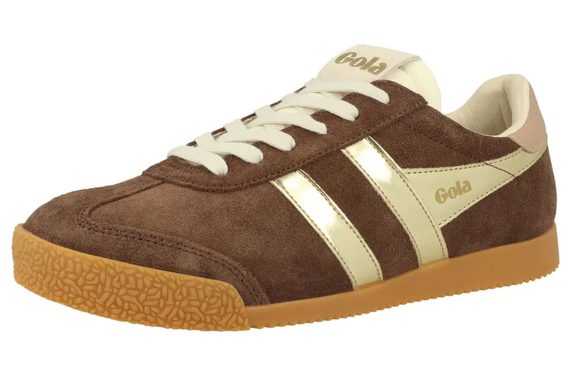 Gola sneaker Donkerbruin / Goud (CLB790TY)