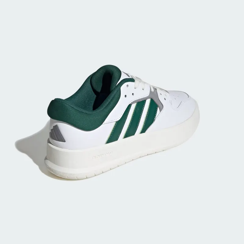 Adidas Court 24 Cloud White / Collegiate Green / Off White (ID1251)