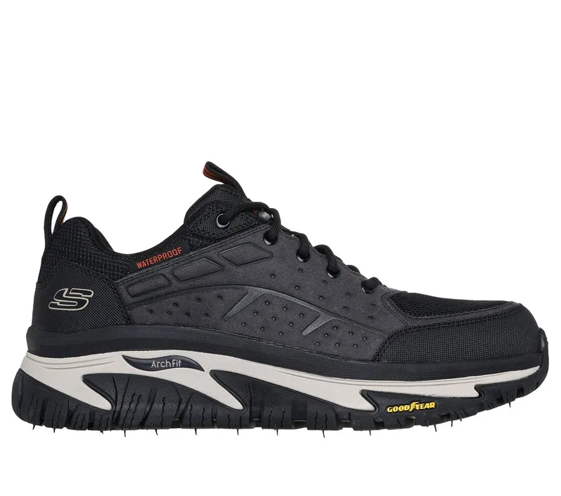 Skechers Waterproof Arch Fit Road Walker “Black” (237688BLK)