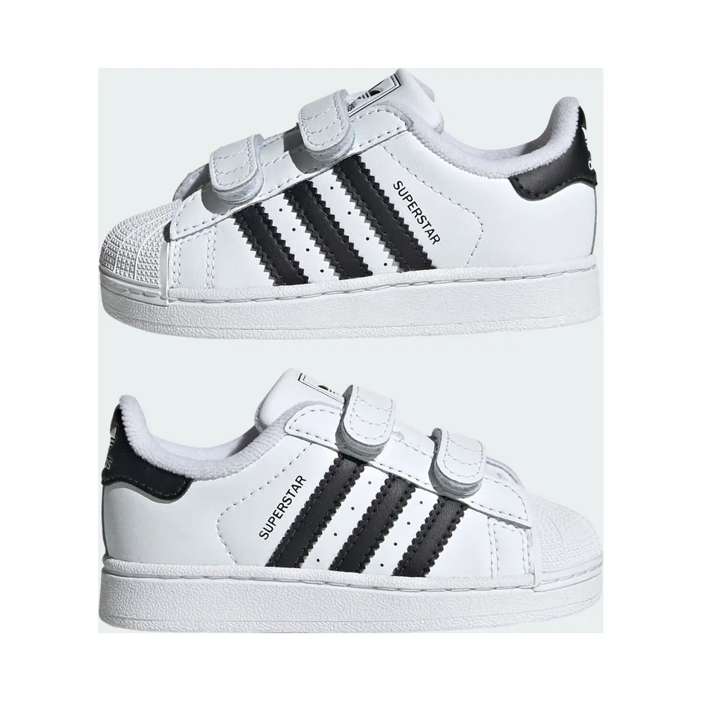 Adidas Superstar II Comfort Closure Kids Cloud White / Core Black / Cloud White (JI3990)