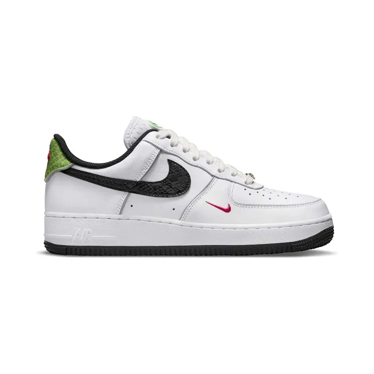 Nike Air Force 1 Low ’07 Just Do It Snakeskin White Black (DV1492-101)
