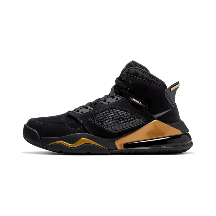 Jordan Mars 270 GS “Black / Metallic Gold / Anthracite” (BQ6508-007)