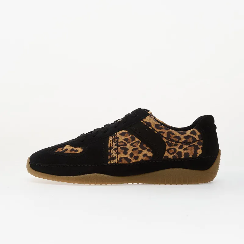 Clarks Meridor Lo with luipaardprint – Black (26183165)
