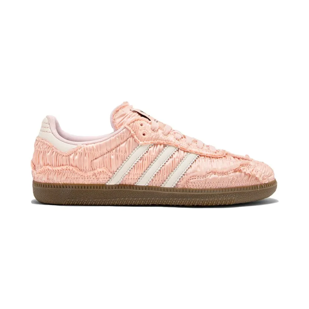 adidas Samba Reverie by Caroline Hú CLOT Pink Textured Silk Upper (JQ4747)