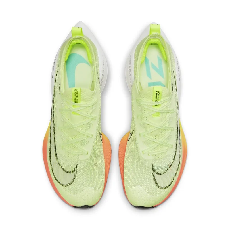 Nike Air Zoom Alphafly NEXT% Flyknit Road Racing Yellow (CI9925-700)