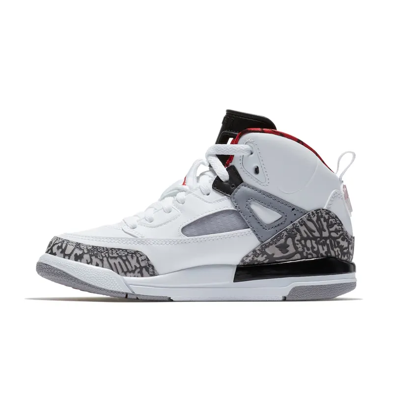 Jordan Spizike White Cement 2017 (PS) White/Varsity Red-Cement Grey-Black-Dark Grey (317700-122)
