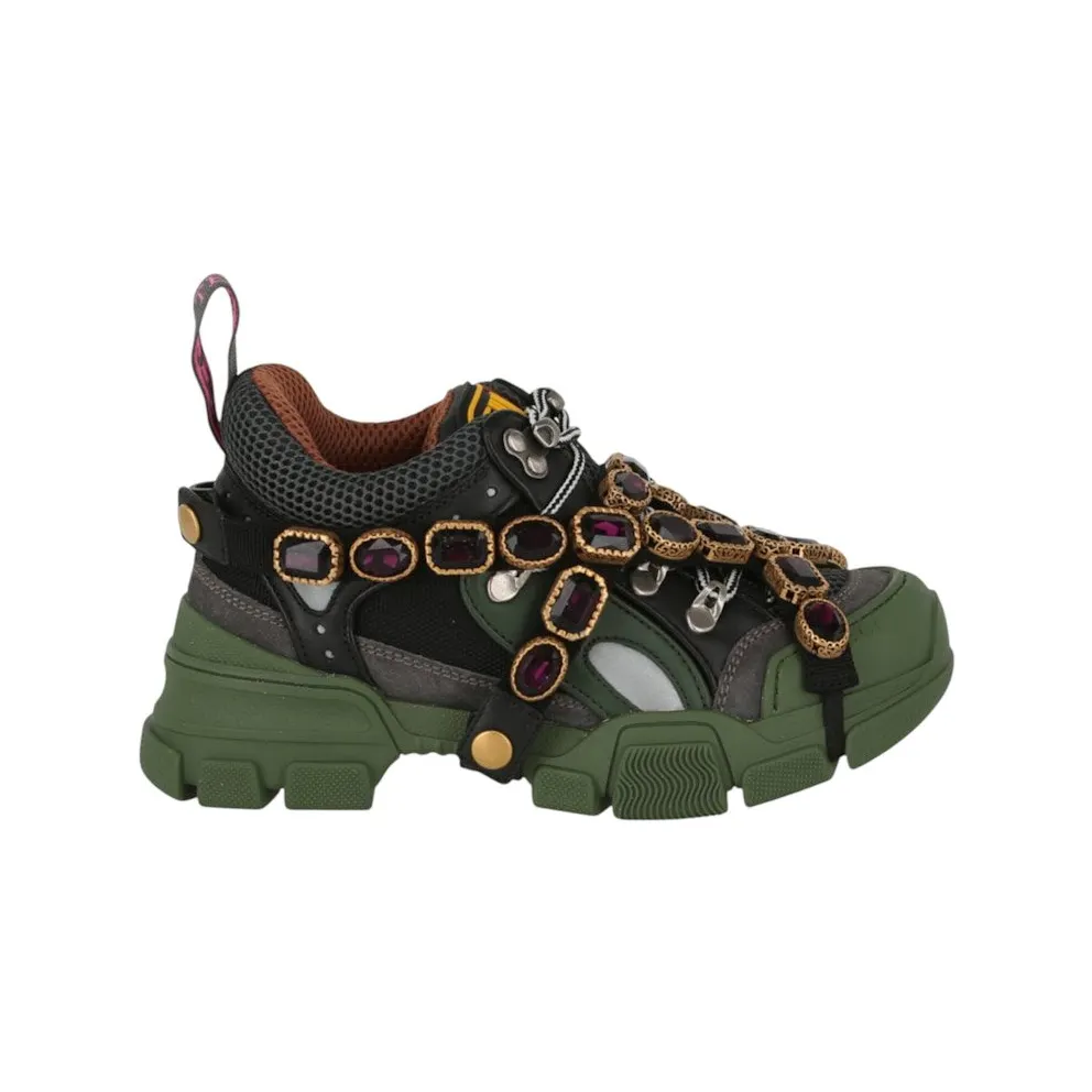 Gucci Flashtrek SEGA Green Removable Crystal (537355 GGZ30 1261)