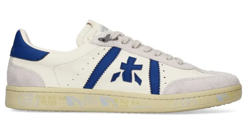Premiata Bonnie sneakers met logopatch – Beige (BONNIE8031)