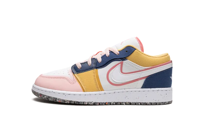 Air Jordan 1 Low SE GS “Multicolor Canvas” (DV1323-100)