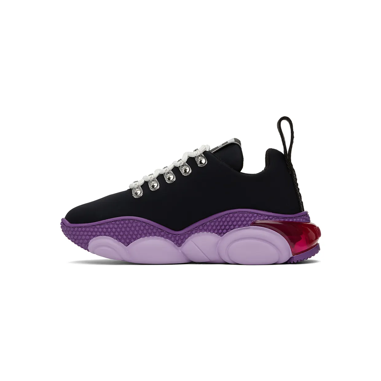 Moschino Teddy Bubble “Black/Purple” (MA15553G1F MN0 000) (3)