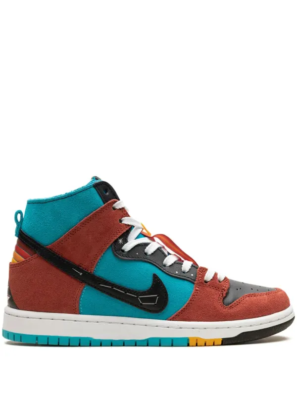 Nike x Di’or Greenwood SB Dunk High sneakers – Blue (FQ1775)