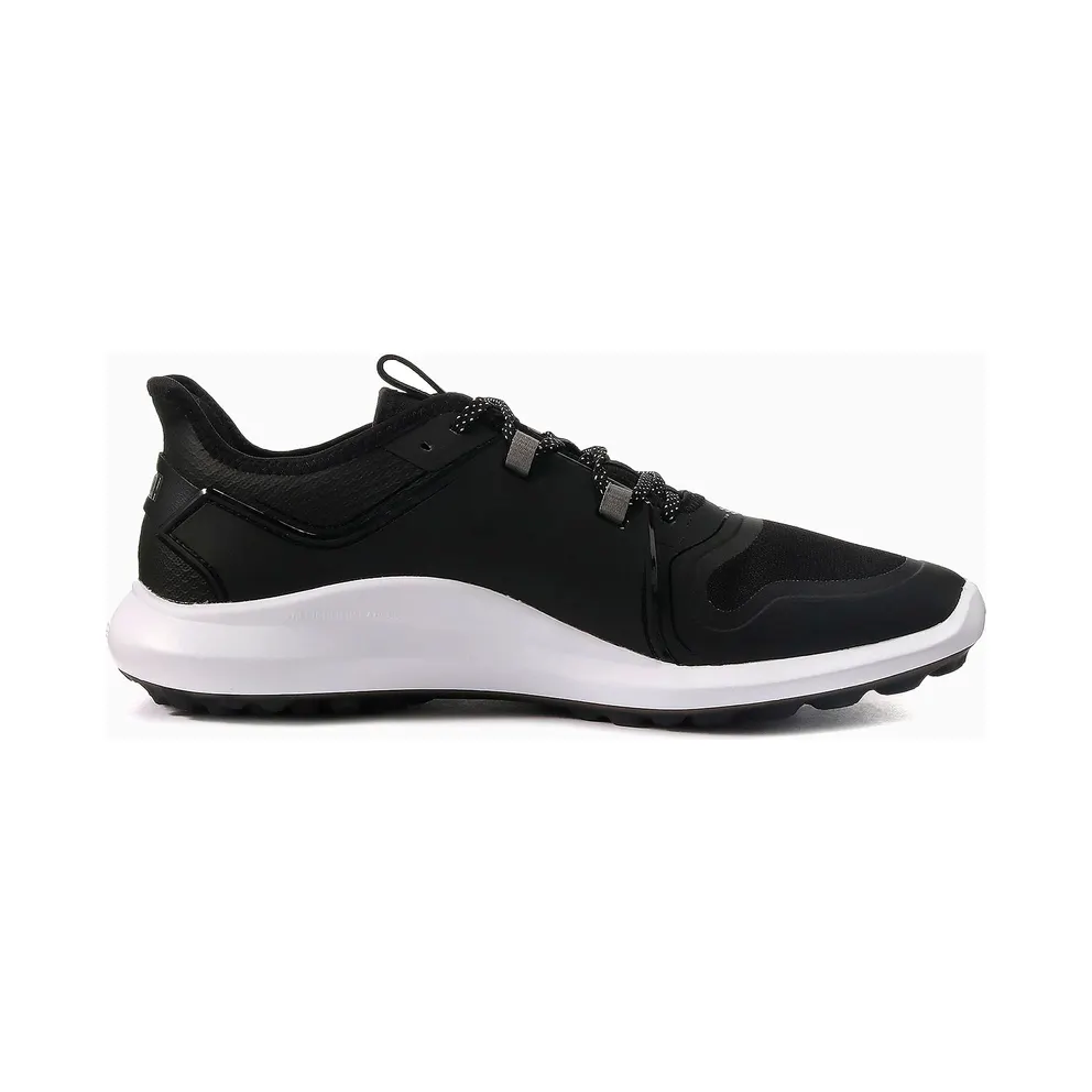 Puma Ignite FASTEN8 Golf Shoes Silver/Black/White (19300002)