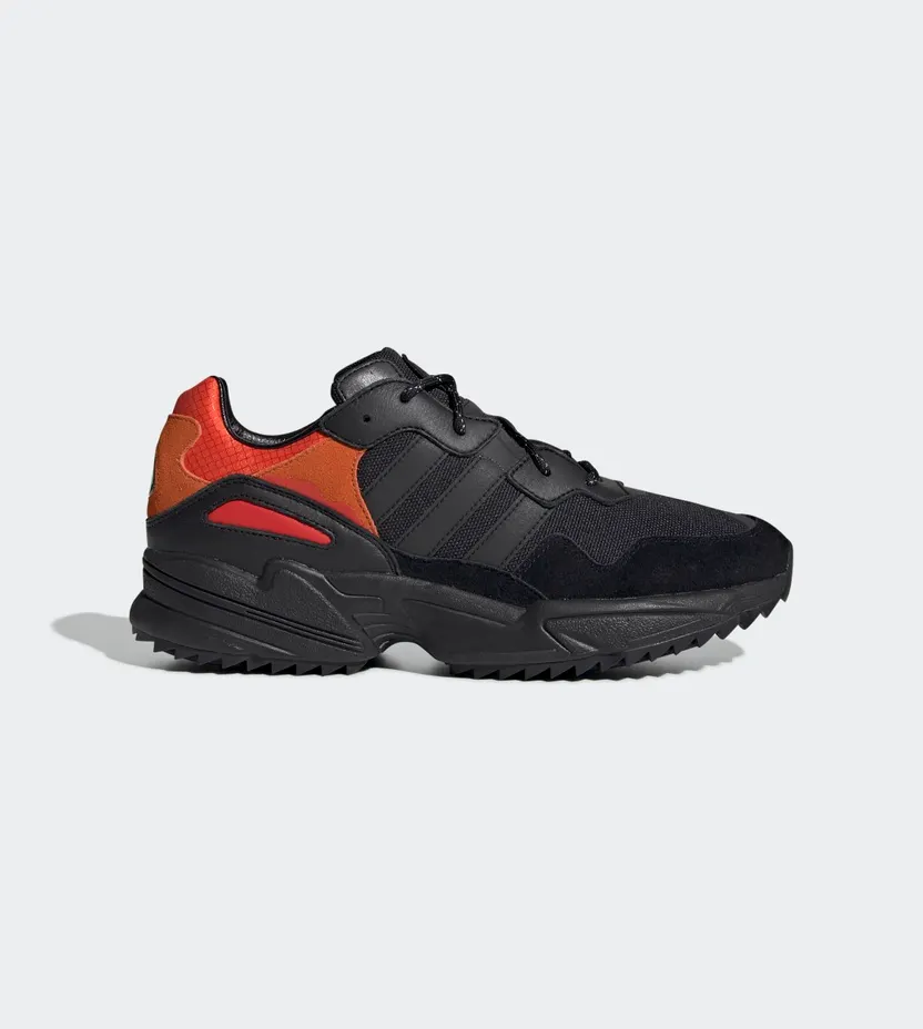 Adidas Yung-96 Trail ‘Black Flash Orange’ Core Black/Trace Grey Metallic/Flash Orange (EE5592)