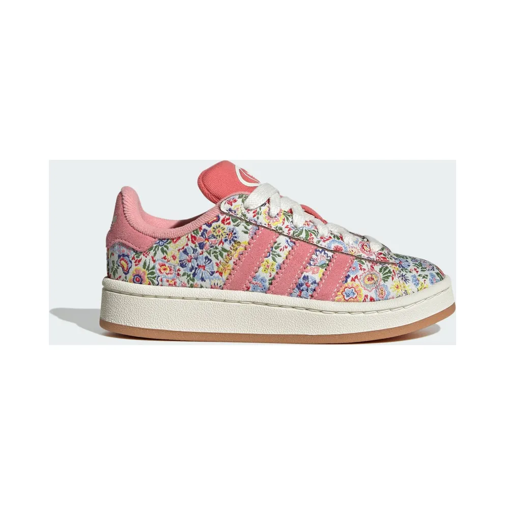 Adidas Campus 00s x Liberty London met Elastische Veters Kids Off White / Gum (JH5805)
