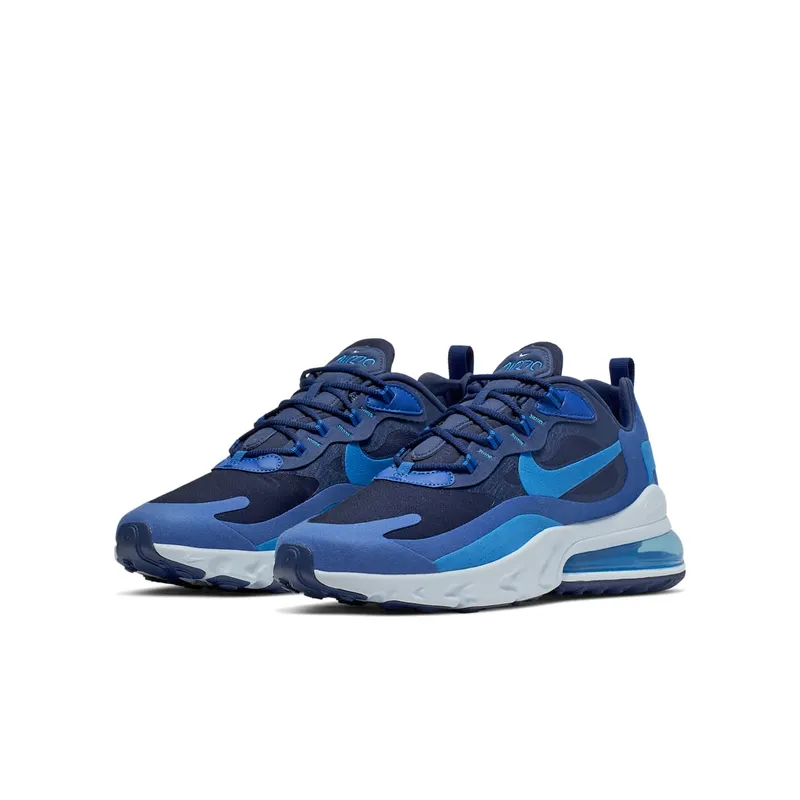 Nike Air Max 270 React Blue Void Blue Void/Blue Stardust-Coastal Blue-Topaz Mist-Photo Blue (AO4971-400)