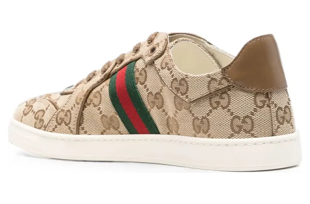 Gucci GG Supreme Web-stripe “Neutrals” (871611 FAF48 9644) (2)