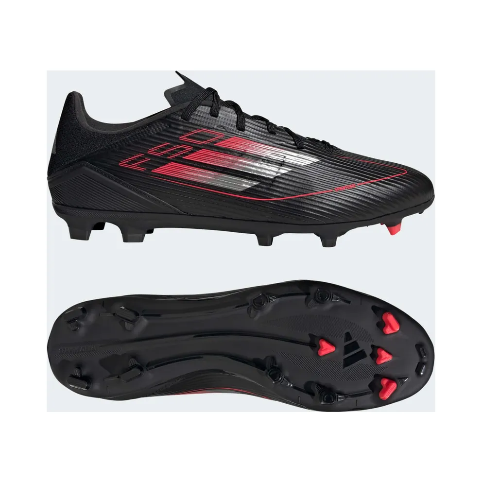 adidas F50 League Multi-Ground Black Iron Lucid Red (IE1294)