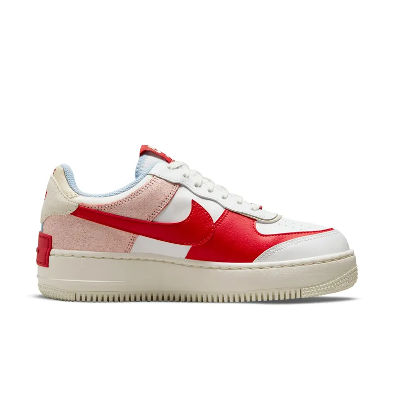 Nike Air Force 1 Shadow ‘Summit White University Red’ (2021) (CI0919-108)