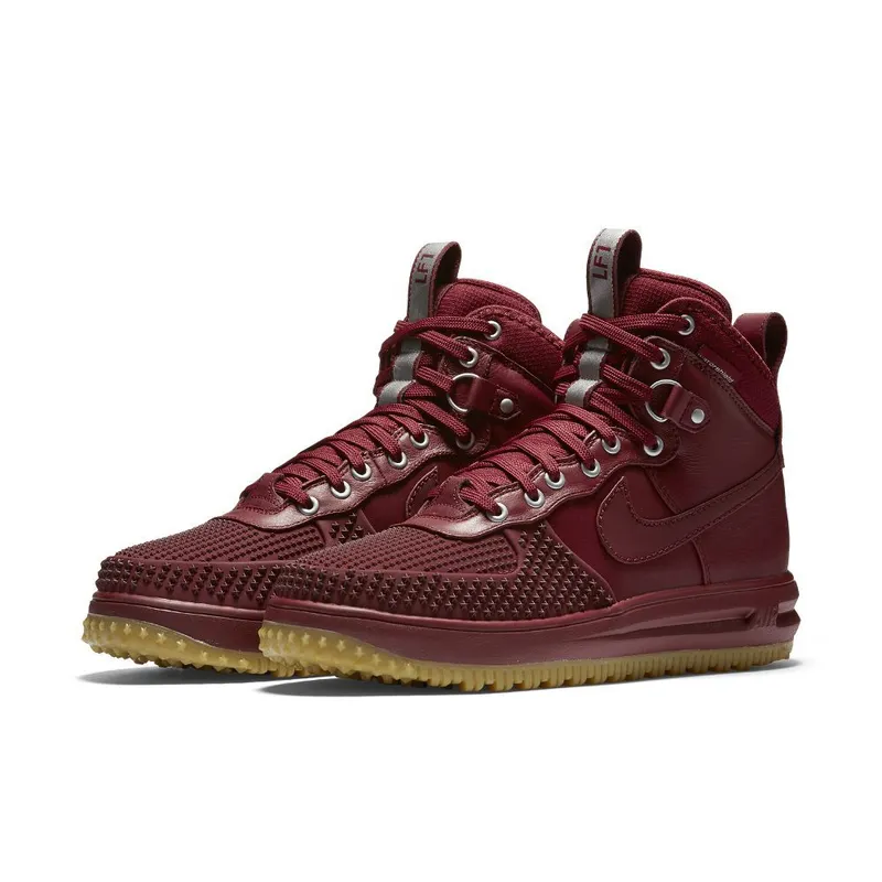 Nike Lunar Force 1 Duckboot Team Red Gum Team Red/Team Red-Gum Light Brown (805899-600)