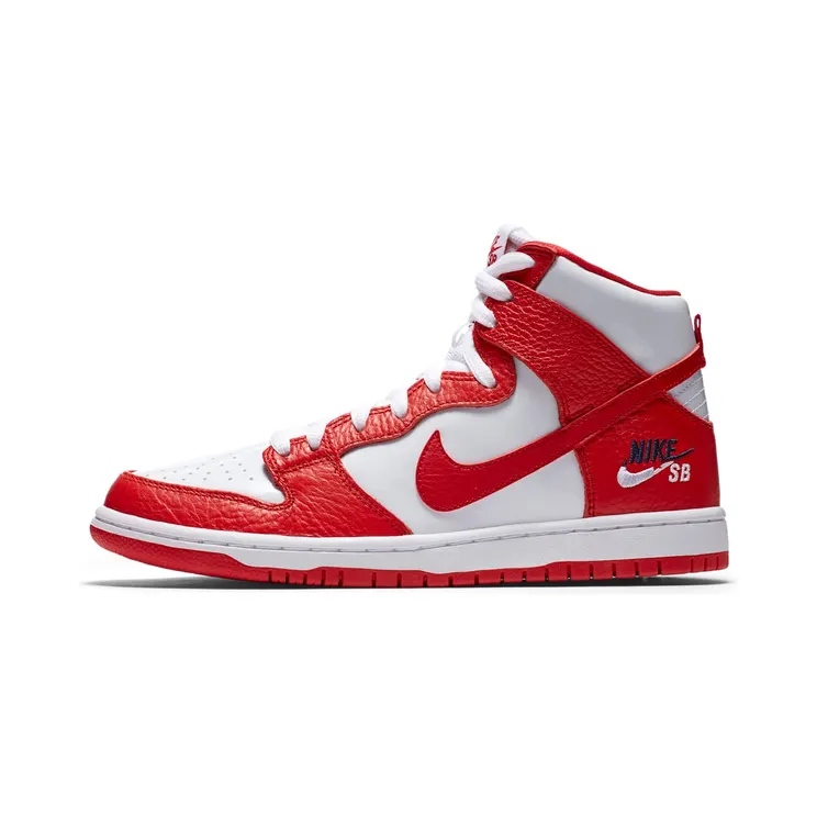 Nike SB Zoom Dunk High PRO UNIVERSITY Red/UNIVERSITY Red-White (854851-661)